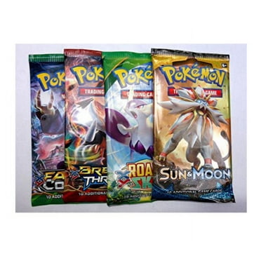 Pokemon Trade Card Game: 4 Assorted Booster Packs