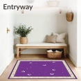 thumbnail image 3 of ODIKA 2'x3' Machine Washable Non-Slip Area Rug, Elegant Moonlight Symphony Enchanted Dream High Traffic Rug with Pad, Purple, 700277, 3 of 8