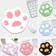 thumbnail image 2 of Deyuer Cartoon Cat Claw Anti-Slip Mouse Pad Base Mat Mousepad Computer Accessory,Pink Purple, 2 of 8