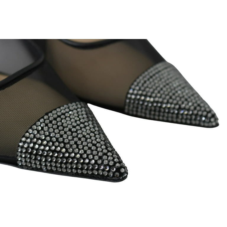 Jimmy Choo Black Mesh Amika 85 Diamond Pumps Shoes - Walmart.com Jimmy Choo Black Mesh Amika 85 Diamond Pumps Shoes - Walmart.com
