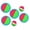 Pink, Green,light Blue, variant on Stcellnmex 4 Paddles 2 Balls Nylon Toss and Catch Ball Set Pink Green Light Blue Multipurpose Outdoor Sports Accessories for Beach Backyard Adult Activities