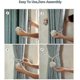 thumbnail image 5 of Curtain Tiebacks Blue: 2 Pack Decorative Handmade Natural Cotton Rope Holdbacks For Drapery And Sheer 26s, 5 of 5