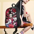 thumbnail image 5 of Comedy Hazbin Hotel Children's Backpack School Bag Multipurpose Daypack Backpack Satchel Oxford Cloth Adjustable Rucksack Boys, 5 of 5