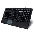 thumbnail image 1 of Adesso AKB-425UB - Teclado táctil USB Easytouch para montaje en rack, negro, 1 of 5