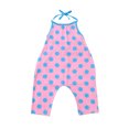 thumbnail image 1 of Gibobby pantalones siameses color liso Trajes para niños Dot Romper Girls One Jumpsuit Strap Piece Baby Toddler Summer Print Girls Romper & Mono(Rosa， 12-18 Meses), 1 of 5