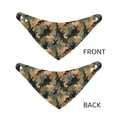 thumbnail image 3 of Naloa Camouflage Rabbit Dog Bandana Large and Small-Dog Scarf Bib Handkerchief Accessories for Dogs and Cats(S-L)-Large, 3 of 5