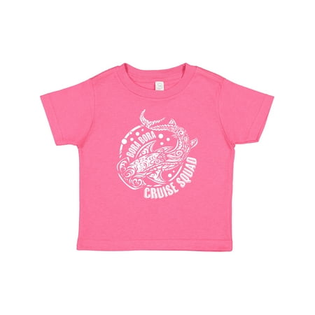 

Inktastic Bora Bora Cruise Squad Shark Design Gift Baby Boy or Baby Girl T-Shirt