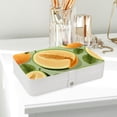 thumbnail image 6 of Cantaloupe PU Leather Travel Jewelry Organizer Box with Removable Compartment and Bracelet Holder, 6 of 6