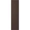 thumbnail image 5 of Ekena Millwork 14"W x 38"H Americraft Four Board Exterior Real Wood Two Equal Panel Framed Board-n-Batten Shutters (Per Pair), Raisin Brown, 5 of 9