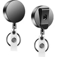 thumbnail image 1 of 2Pcs Heavy Duty Badge Reel, Retractable Badge Clip for Name Card, 1 of 5