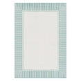 thumbnail image 2 of Surya  Alfresco Rectangle Machine Made Indoor & Outdoor Area Rug - Teal & White - 3 ft. 6 in. x 5 ft. 6 in., 2 of 4