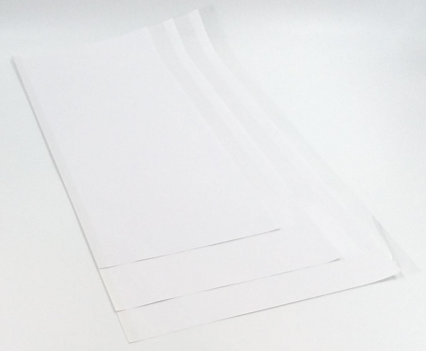 5 (five) sheets Brodart JustAFold III Archival Book Jacket Covers