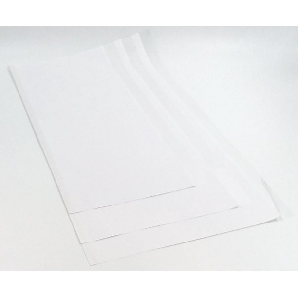 5 (five) sheets Brodart JustAFold III Archival Book Jacket Covers