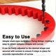 thumbnail image 4 of 78inch Flexible Template, Woodworking Profiling Strip, Flexible Curve Template, Flexible Router for Transferring Curved Patterns, Woodworking Tool Ide, 4 of 5