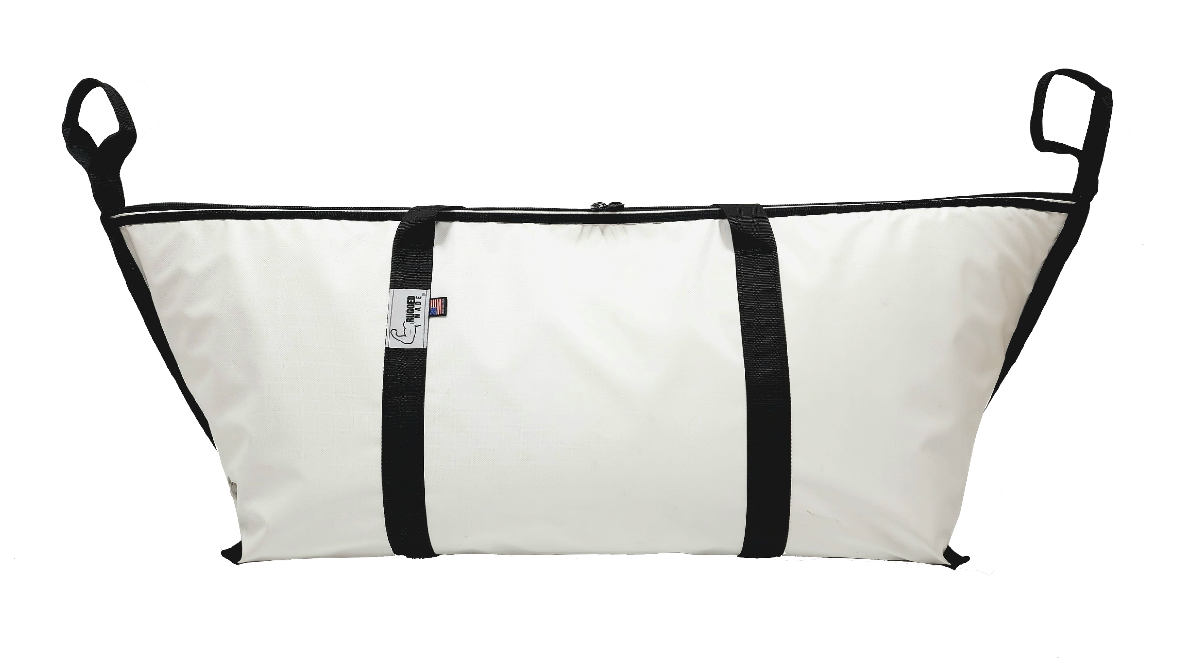 Rugged Made Insulated Fish Kill Bag - Medium - White 