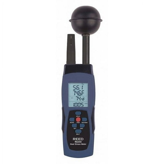 Reed Instruments Heat Stress Monitor,LCD R6200