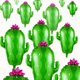 thumbnail image 3 of GOOHOCHY Globo de cactus de 5 piezas, decoración creativa, globo de película de aluminio para fiesta de cumpleaños, reunión (verde 59x73 cm), 3 of 8