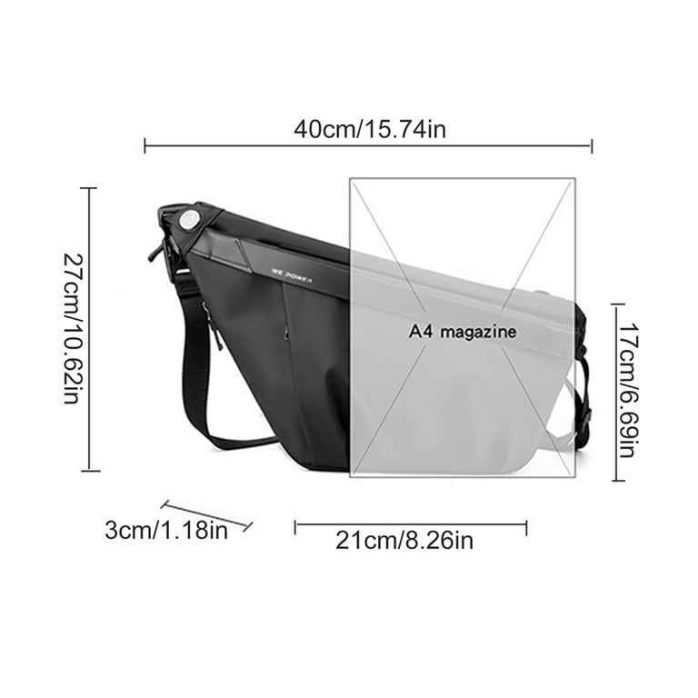 1pc Waterproof Messenger Bag Mens Bag Sports Small Bag Shoulder Bag Small  Satchel Backpack Chest Bag Mens 2022 New Casual, Check Out Today's Deals  Now