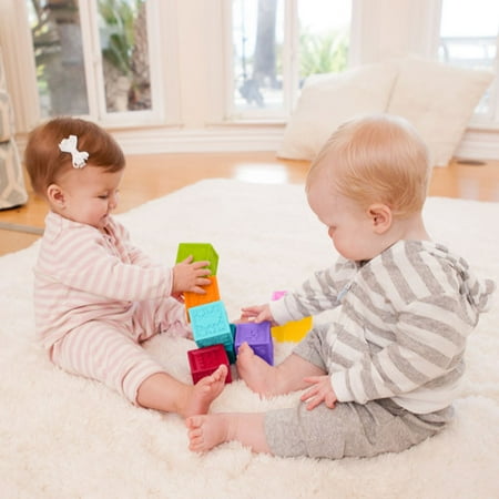 Infantino Squeeze & Stack Block Set, 8-Piece