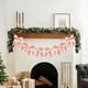 thumbnail image 4 of Jardin decorativo navideño, arbol de navidad, luces LED, adornos de madera, colgantes de cristal, metal resistente, diseño 3D, para exterior, ideal para terraza, 4 of 7