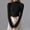 Black, variant on DuoJiaJ Women Thermal Tops Slim Fitting German Velvet Heating Fashionable Winter Thermal Tops Women's Thermal Underwear Set -Lined Black L