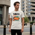 thumbnail image 3 of Smartprints Tonkatsu Japanese Food Illustration Men's T-Shirt Off White, Cotton, S, 3 of 4