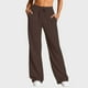 thumbnail image 2 of Pantalones casuales con cordón en la cintura para mujer: pantalones de poliéster de corte holgado para estar cómoda todo el día, 2 of 5