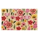 thumbnail image 1 of Felpudo First Concept, fibra de coco floral multicolor, 45 x 75 cm, 1 of 1