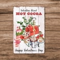 thumbnail image 3 of Letreros de metal vintage rústicos de chocolate caliente para San Valentín, letrero decorativo de hojalata, póster de metal de 12 x 8 pulgadas, 3 of 3