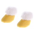 thumbnail image 1 of botas de nieve esponjosas de felpa, zapatos para muñecas de 12 pulgadas, accesorios de ropa, amarillo perfke Zapatos de la muñeca, 1 of 9