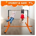 thumbnail image 5 of Gymnastics Bar for Kids, Adjustable Height Gym Bar, Junior Training Kip Bar for Home, Yellow, Ages 3+, 5 of 7