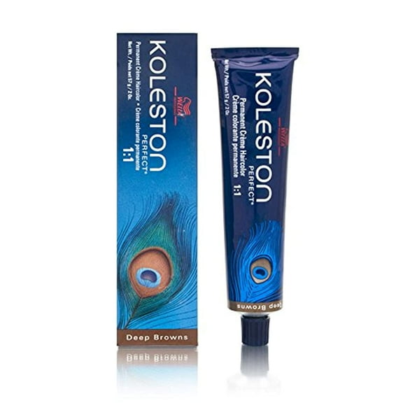 Wella Koleston Perfect Permanent Creme Haircolor 1:1 6/75 Dark Blonde/Brown Red Violet