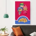 thumbnail image 4 of Team Umizoomi Wall Hanging Painting Wall Art Canvas Paintings Posters Home Decorations 12x18inch(30x45cm), 4 of 8
