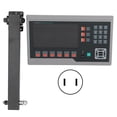 thumbnail image 2 of Codificador de escala lineal con lectura digital LCD y rejilla magnética para tornos y fresadoras, enchufe de CA 80-260 V, 3 ejes, 2 of 12