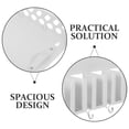 thumbnail image 3 of IDEANATEGRATE Soporte Mural Para Cortapelos Y Cepillos Para Salon Con Espacioso, 3 of 8