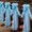 Blue, variant on 1pcs Bow Tie Chiffon Ribbon Decoration, Suitable for Weddings, Parties, Birthday Parties, Chairs and Curtain Accessories