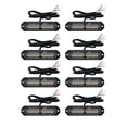 thumbnail image 4 of Kenally Luces estroboscópicas de emergencia para montaje en superficie, LED ámbar/blanco, luces intermitentes, luces estroboscópicas Bombillas para automóviles, 4 of 6