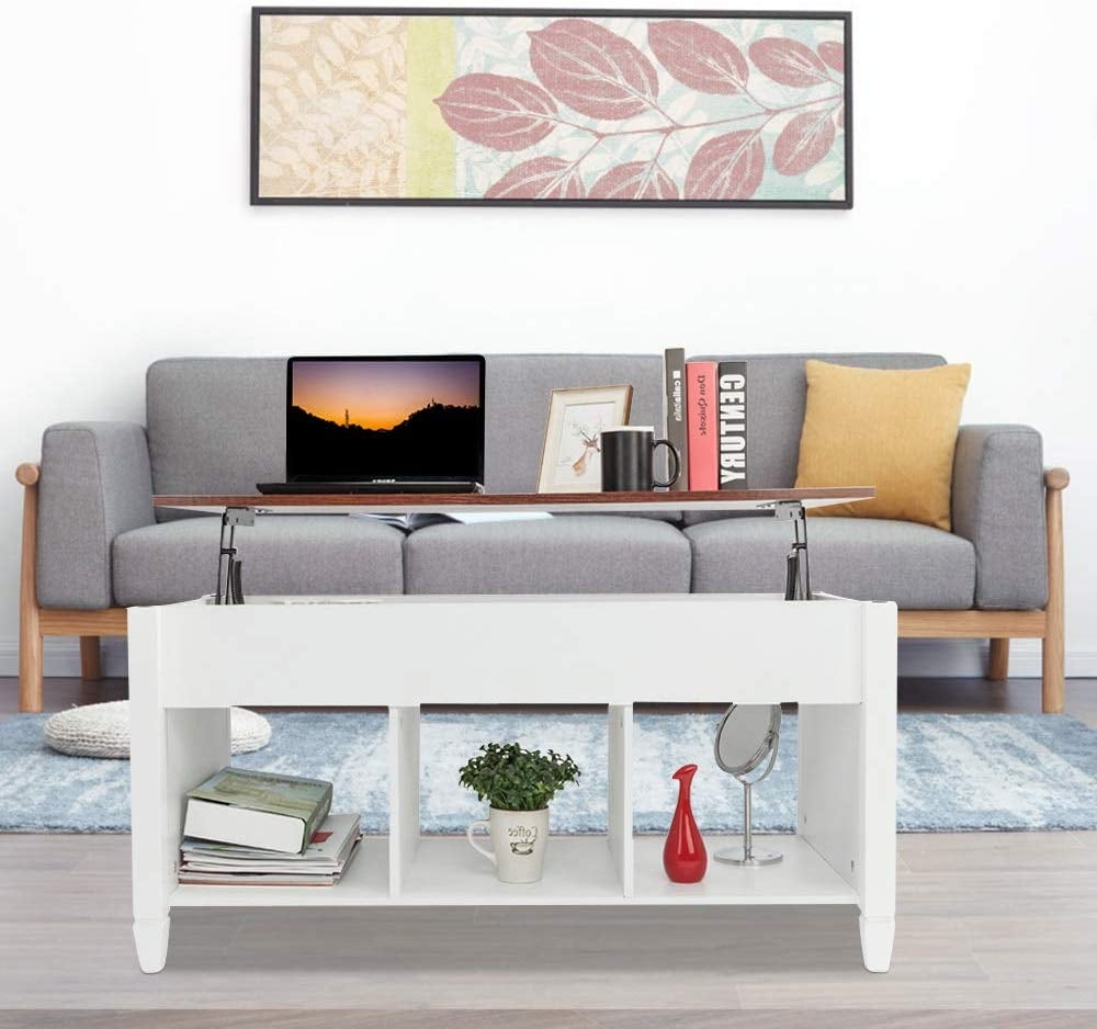Ktaxon Coffee Table Lift Top Coffee Table w Hidden Storage