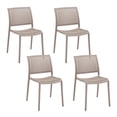 thumbnail image 1 of Set 4 Sillas de Comedor Top Living de Plástico Varilladas Apta Exterior Beige, 1 of 7