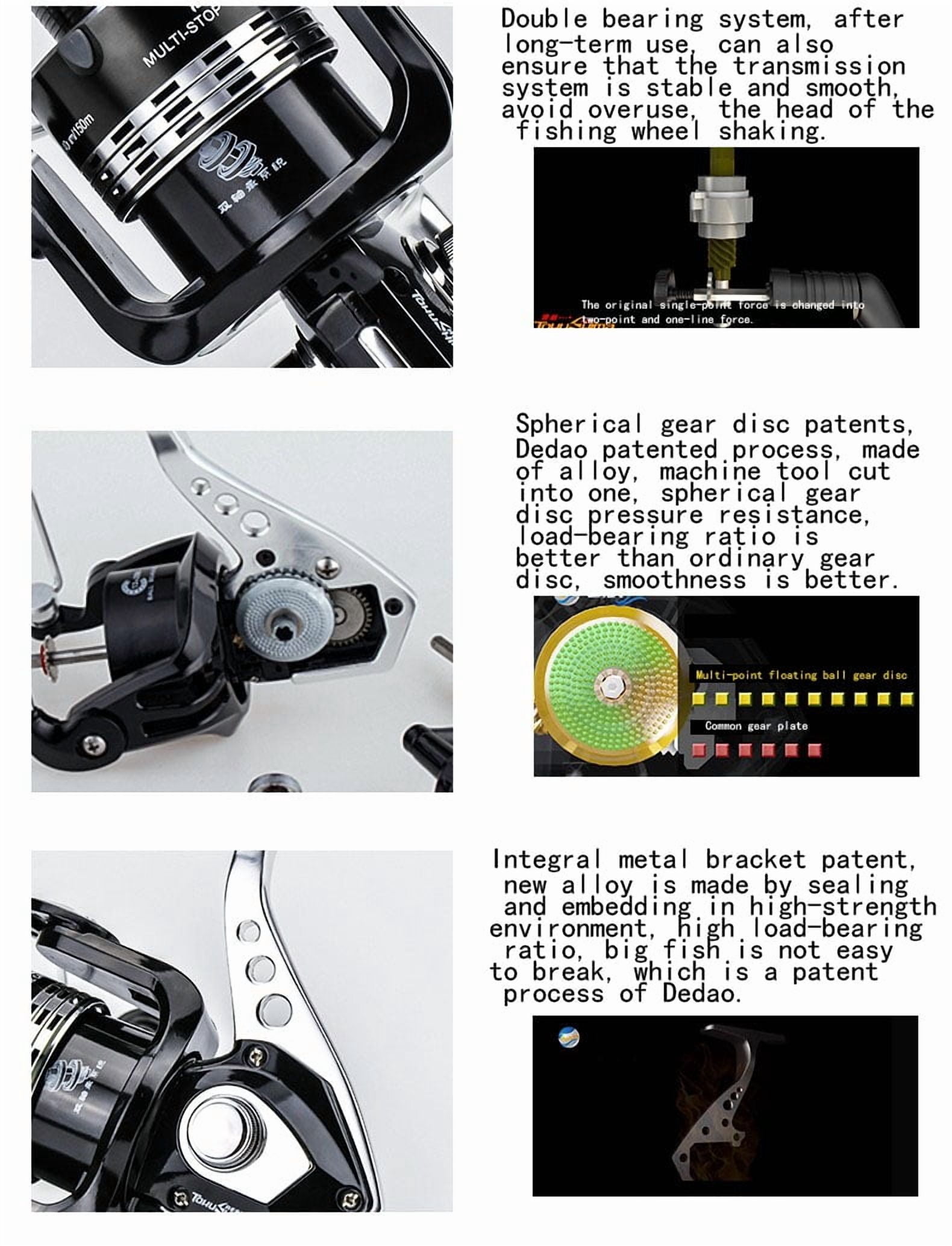 TOKU SHIMA Tokushima Jianfeng HY fishing reel 15BB full metal fishing line wheel sandpiper spinning wheel road Yalun Haitang