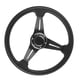 thumbnail image 4 of Volante de derrape para coche de carreras de 350 mm/14 pulgadas, accesorio universal modificado, color negro, 4 of 14