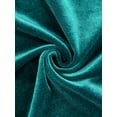 thumbnail image 5 of Agnes Orinda Women's Plus Size Cardigan Ruffled Asymmetric Open Front Long Velvet Jackets 3X Green, 5 of 6