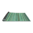 thumbnail image 2 of Ahgly Company Indoor Rectangle Abstract Light Blue Modern Area Rugs, 5' x 7', 2 of 4