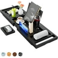 thumbnail image 6 of Yirilan Bathtub Tray, Expandable Bath Tray for Tub for Books, Tablets & Wine Glasses for Home Spa, Bathroom Accessories & Gifts, 6 of 13