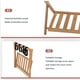 thumbnail image 3 of Portaequipajes Plegable, Soporte De Equipaje Plegable Con Correas Densas Ensanchadas Para El Hogar, 3 of 7