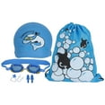 thumbnail image 2 of Kid Cartoon Swimming Goggle, Comfortable To Use Convenient To Store Kid Anti Fog Swimming Goggle  for Swimming Goggle Cute Crab Cartoon Blue Crab, 2 of 7