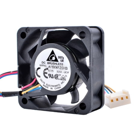 4cm CPU Cooling Fan 40mm AFB0412SHB 500-12000rpm DC12V 0.35A 4pin Computer CPU Fans Industrial