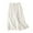 White, variant on Bmisegm Women's Summer Falling Wide Leg Thin Skirt High Waisted Artistic Versatile Loose Casual Cropped Pants Pants for Women Khaki XXL