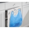 thumbnail image 5 of iDesign Classico Metal Over-the-Cabinet Bag Holder for Kitchen/Bathroom, Chrome, 5 of 5