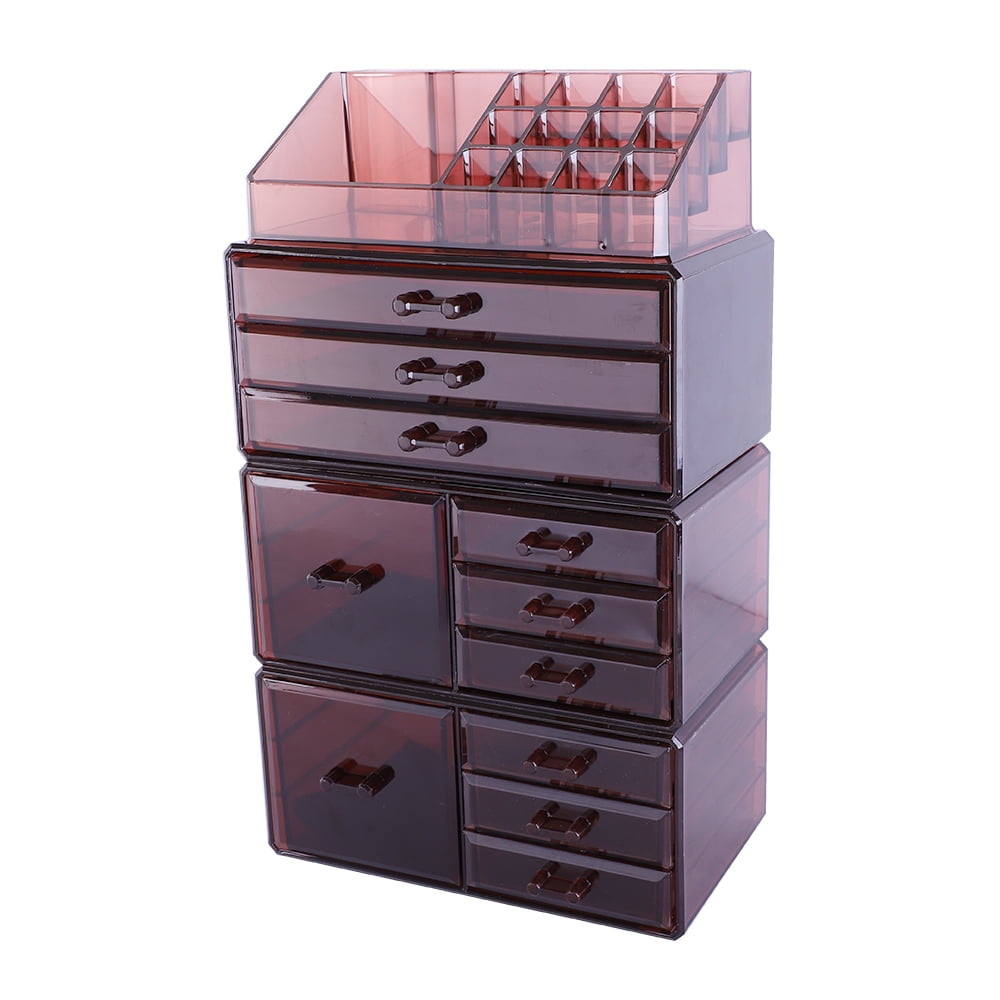 Makeup Organizer with 11 Drawers for Vanity, 9.5''x6''x16'' High ...
